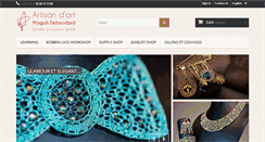 Desktop Screenshot of dentelledemagali.com